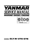 Yanmar 6LY(M)-STE Marine Diesel Engine Service Repair Manual