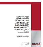 CASE IH Quantum 80CL Tractor Service Repair Manual (PIN HLRQ010FEJLU00031 and above and up)