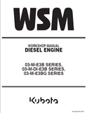Kubota V2003-M-T-BG DIESEL ENGINE Service Repair Manual
