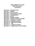 Ford New Holland 9682 Tractor Service Repair Manual