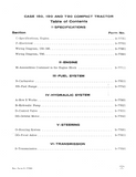 CASE 2310 Compact Tractor Service Repair Manual
