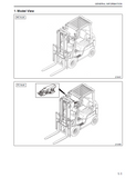 MITSUBISHI FGC25N FORKLIFT TRUCKS CHASSIS, MAST AND OPTIONS Service Repair Manual SN：AF82F-00011-UP