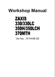 HITACHI ZAXIS 350LCH EXCAVATOR Service Repair Manual