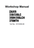 HITACHI ZAXIS 330 EXCAVATOR Service Repair Manual