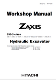 HITACHI ZAXIS 350LCH-3 EXCAVATOR Service Repair Manual