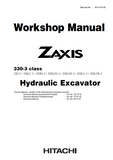 HITACHI ZAXIS 350LCN-3 EXCAVATOR Service Repair Manual
