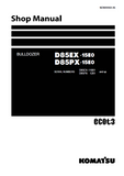 Komatsu D85EX-15E0 Dozer Bulldozer Service Repair Manual S/N 11001 and up