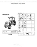 Kubota ME8200DTNC Tractor Parts Catalogue Manual (Publishing ID: BKIDK0568)