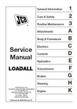 JCB 526-55 AWS Telescopic Handler Service Repair Manual