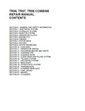 New Holland TR96 COMBINE Service Repair Manual