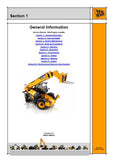 JCB 531-70 Telescopic Handler Service Repair Manual Serial Number range: TBA
