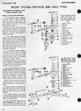 Allis Chalmers Models WF Diesel Tractor Service Repair Manual
