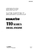 Komatsu S6D108-2 Diesel Engine Service Repair Manual