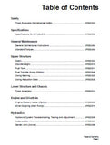 Daewoo Doosan DX140LC-3 Excavator Service Repair Manual Serial Number 1001 and Up
