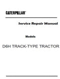 Caterpillar Cat D6H TRACK-TYPE TRACTOR (Prefix 4YF) Service Repair Manual (4YF00001 and up)
