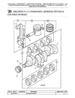 JCB 2DX LE (Low Emission Engine) BACKHOE LOADER Parts Catalogue Manual (Serial Number: 00760001-00764999)