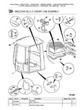 JCB 410ZX Loading Shovel Parts Catalogue Manual (Serial Number: 01135001-01135999)