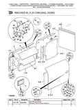 JCB JS200 TRACKED EXCAVATOR Parts Catalogue Manual (Serial Number: 01018001-01020001)