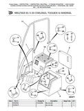 JCB JS200 TRACKED EXCAVATOR Parts Catalogue Manual (Serial Number: 01018001-01020001)