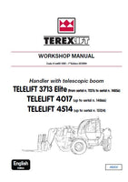 Terex Telelift 4017 Telescopic handler Service Repair Manual