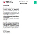Terex Telelift 4017 Telescopic handler Service Repair Manual