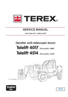 Terex Telelift 4514 Telescopic handler Service Repair Manual