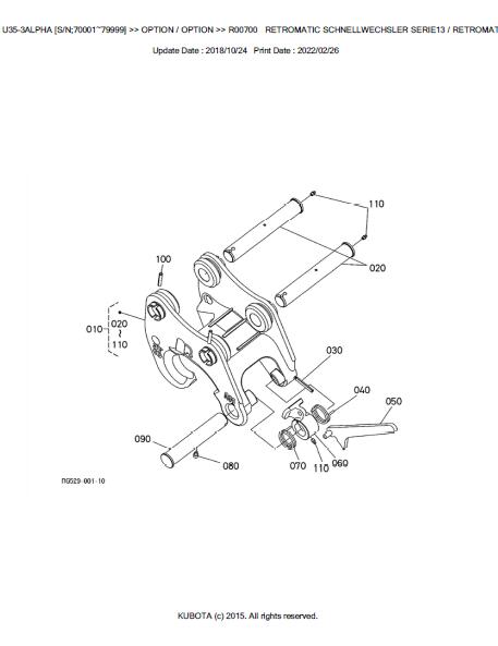 Original Kubota 3u50377333