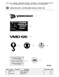JCB VMD120 VIBROMAX Parts Catalogue Manual (Serial Number: 02703015-02713999)