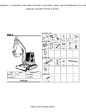 Kubota U55-4 (SN: 80001 and up) Excavator Parts Catalogue Manual (Publishing ID: BKIDA5096)
