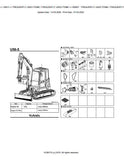Kubota U56-5 Excavator Parts Catalogue Manual (Publishing ID: BKIDA5191)