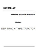 Caterpillar Cat D6R TRACK-TYPE TRACTOR (Prefix 4HN) Service Repair Manual (4HN00001 and up)