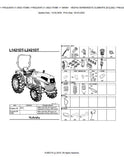 Kubota L1421DT Tractor Parts Catalogue Manual (Publishing ID: BKIDK5272)