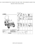 Kubota L1361H Tractor Parts Catalogue Manual (Publishing ID: BKIDK5159)