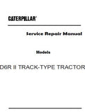 Caterpillar Cat D6R II TRACK-TYPE TRACTOR (Prefix BPP) Service Repair Manual (BPP00001 and up)