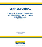 New Holland CX6.80 Combine Service Repair Manual