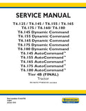 New Holland T6.175 Tier 4B (FINAL) Tractor Service Repair Manual