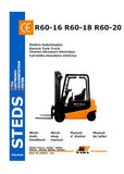 Still Electric Fork Truck Forklift R60-18 Series Service Repair Manual
