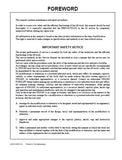 Nissan Forklift Internal Combustion 1F1 Series Service Repair Manual