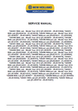 New Holland T4030N Tractor Service Repair Manual