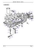 Massey Ferguson MF 3650 TRACTOR Service Parts Catalogue Manual (Part Number : 1637184)