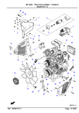 Massey Ferguson MF 5608 TRACTOR (C339061 - H349047) Parts Catalogue Manual