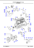 Massey Ferguson MF 3640 COMBINE (BR For Iraq) Parts Catalogue Manual