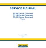 New Holland T5.100 Electro Command Tractor Service Repair Manual