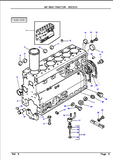 Massey Ferguson MF 3645 TRACTOR Service Parts Catalogue Manual (Part Number : 1637213)