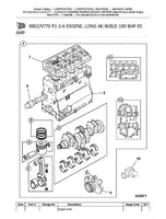 JCB 3CX 444S PC Sideshift Servo ARAK Engine BACKOHE LOADER Parts Catalogue Manual (Serial Number: 00920001-00929999)