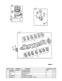 JCB 716-51 ADT ARTICULATED DUMP TRUCK Parts Catalogue Manual (Serial Number: 00614001-00614015)