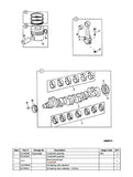 JCB 716-41 ADT ARTICULATED DUMP TRUCK Parts Catalogue Manual (Serial Number: 00614001-00614015)