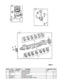 JCB 716 ADT ARTICULATED DUMP TRUCK Parts Catalogue Manual (Serial Number: 00614001-00614015)