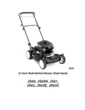 John Deere JS Series 21-Inch Walk-Behind Mower Service Repair Manual