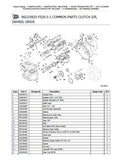 JCB 940-2 Rough Terrain Forklift Parts Catalogue Manual (Serial Number: 02363578-02365578)